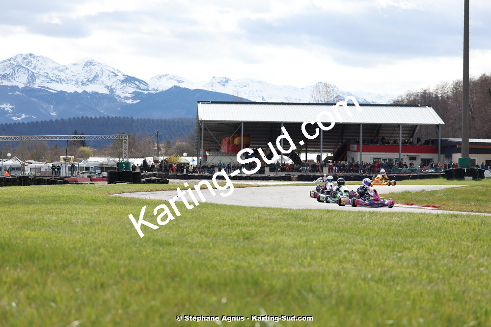 9 & 10/03/2024 : 1ère manche du Championnat du Sud au circuit d’Aigues-Vives (photos Stéphane Agnus) 2024 — karting