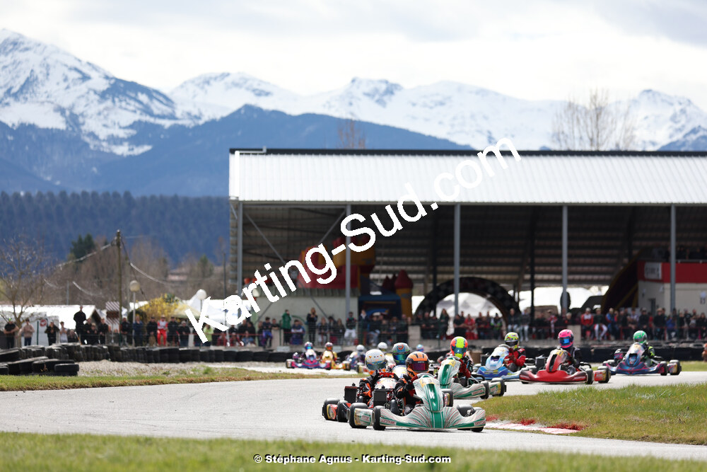 9 & 10/03/2024 : 1ère manche du Championnat du Sud au circuit d’Aigues-Vives (photos Stéphane Agnus) 2024 — karting