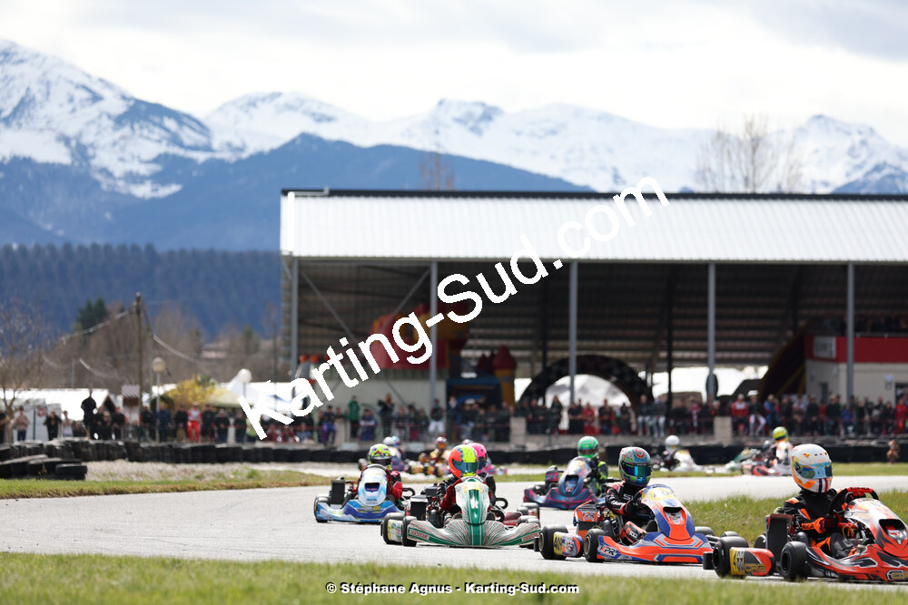9 & 10/03/2024 : 1ère manche du Championnat du Sud au circuit d’Aigues-Vives (photos Stéphane Agnus) 2024 — karting