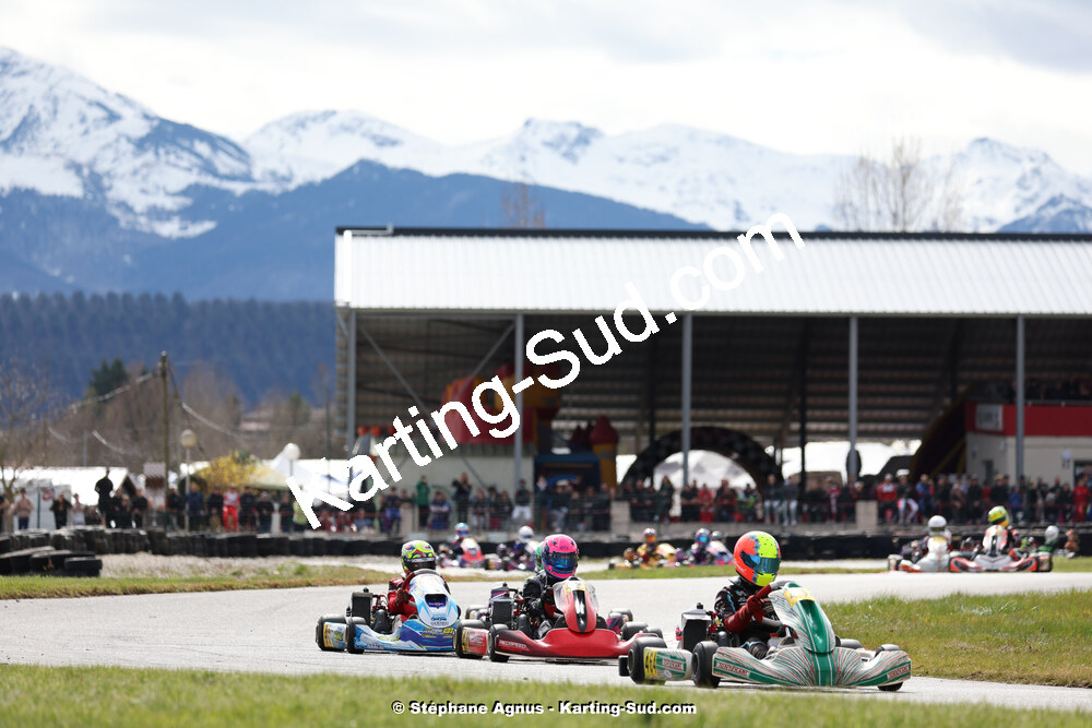 9 & 10/03/2024 : 1ère manche du Championnat du Sud au circuit d’Aigues-Vives (photos Stéphane Agnus) 2024 — karting