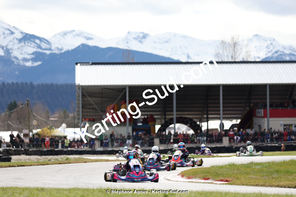9 & 10/03/2024 : 1ère manche du Championnat du Sud au circuit d’Aigues-Vives (photos Stéphane Agnus) 2024 — karting