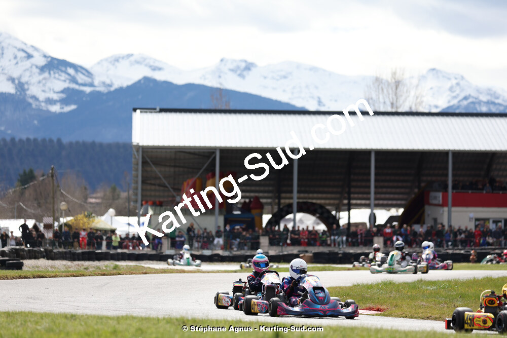 9 & 10/03/2024 : 1ère manche du Championnat du Sud au circuit d’Aigues-Vives (photos Stéphane Agnus) 2024 — karting