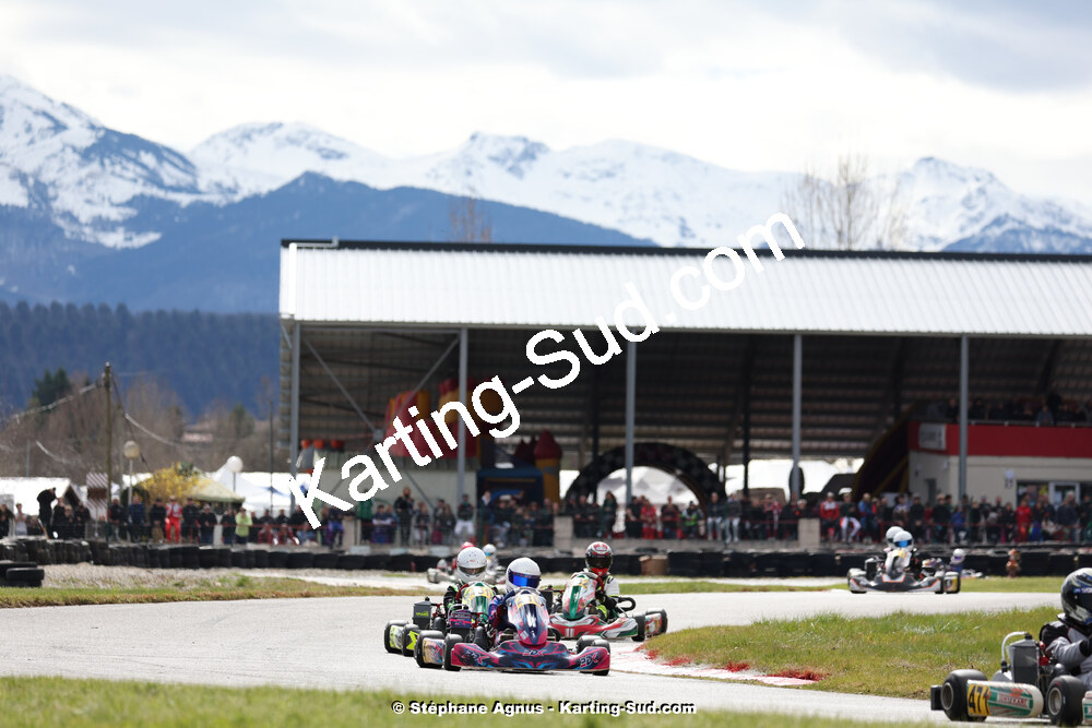 9 & 10/03/2024 : 1ère manche du Championnat du Sud au circuit d’Aigues-Vives (photos Stéphane Agnus) 2024 — karting