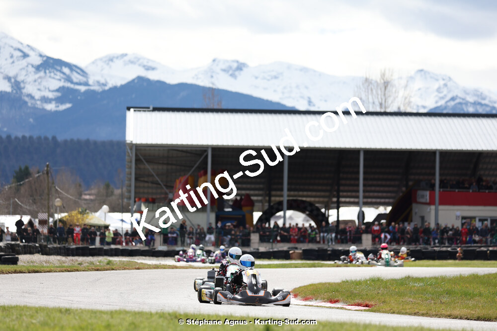9 & 10/03/2024 : 1ère manche du Championnat du Sud au circuit d’Aigues-Vives (photos Stéphane Agnus) 2024 — karting