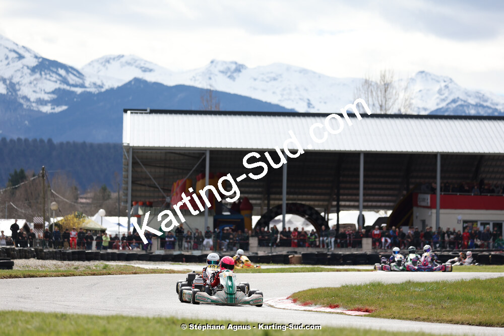 9 & 10/03/2024 : 1ère manche du Championnat du Sud au circuit d’Aigues-Vives (photos Stéphane Agnus) 2024 — karting