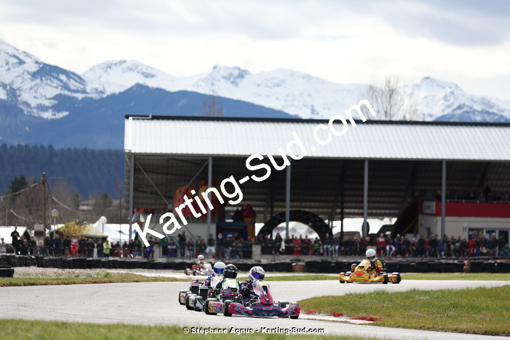9 & 10/03/2024 : 1ère manche du Championnat du Sud au circuit d’Aigues-Vives (photos Stéphane Agnus) 2024 — karting