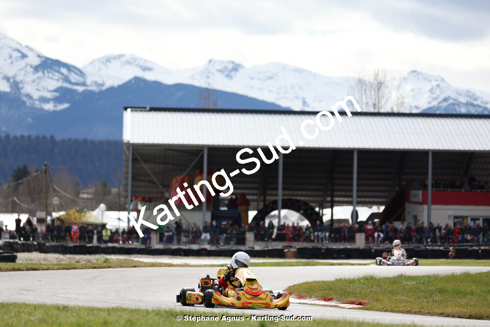 9 & 10/03/2024 : 1ère manche du Championnat du Sud au circuit d’Aigues-Vives (photos Stéphane Agnus) 2024 — karting
