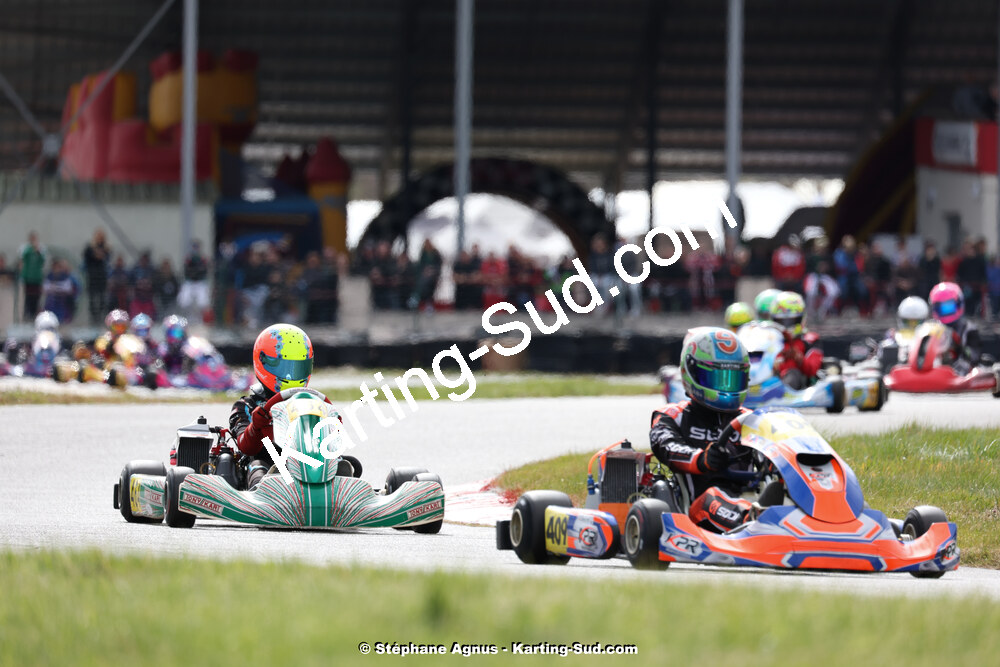 9 & 10/03/2024 : 1ère manche du Championnat du Sud au circuit d’Aigues-Vives (photos Stéphane Agnus) 2024 — karting