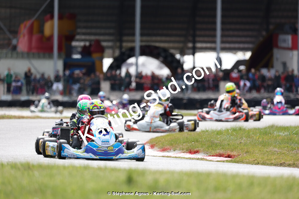 9 & 10/03/2024 : 1ère manche du Championnat du Sud au circuit d’Aigues-Vives (photos Stéphane Agnus) 2024 — karting