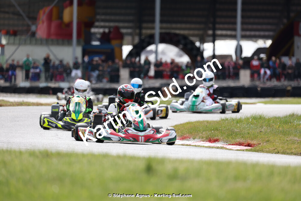 9 & 10/03/2024 : 1ère manche du Championnat du Sud au circuit d’Aigues-Vives (photos Stéphane Agnus) 2024 — karting