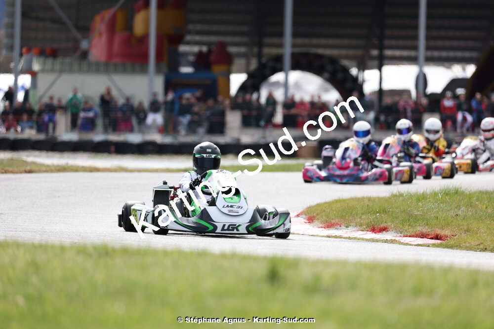 9 & 10/03/2024 : 1ère manche du Championnat du Sud au circuit d’Aigues-Vives (photos Stéphane Agnus) 2024 — karting