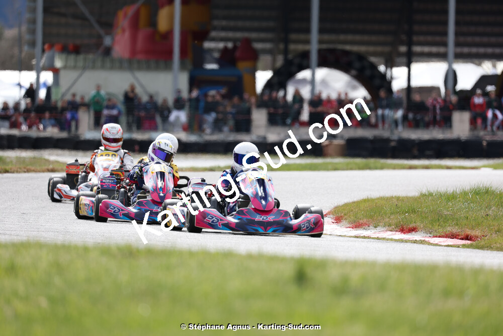 9 & 10/03/2024 : 1ère manche du Championnat du Sud au circuit d’Aigues-Vives (photos Stéphane Agnus) 2024 — karting