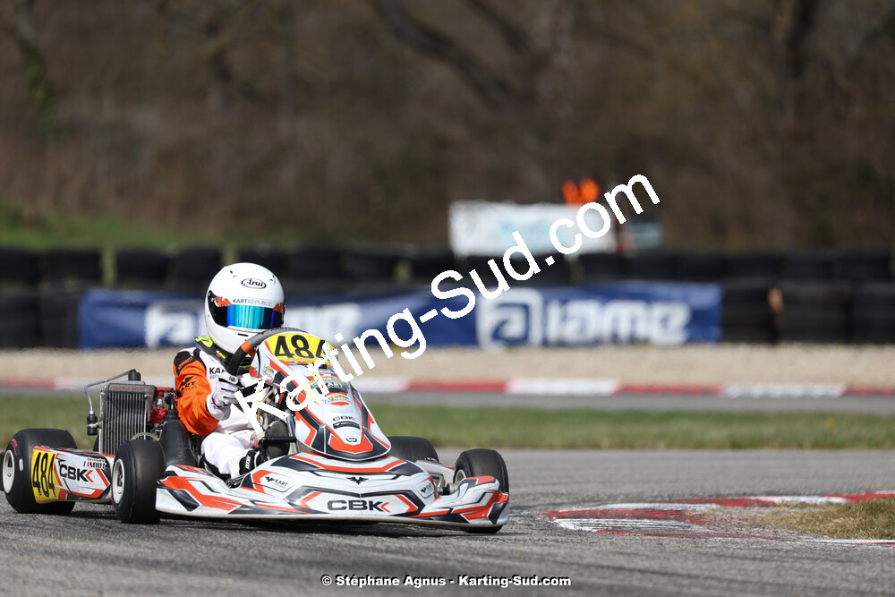9 & 10/03/2024 : 1ère manche du Championnat du Sud au circuit d’Aigues-Vives (photos Stéphane Agnus) 2024 — karting