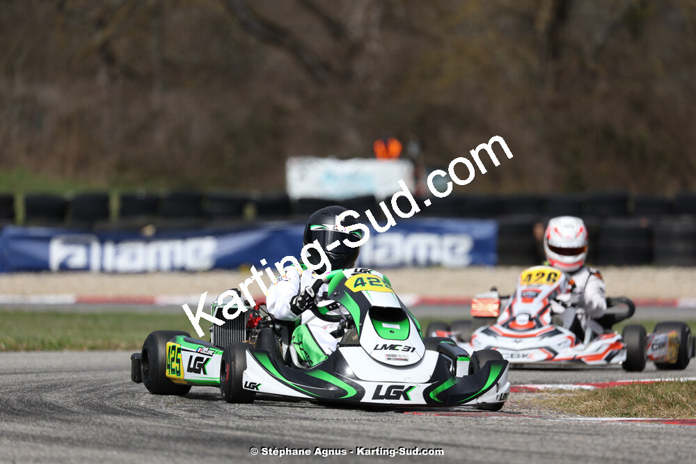 9 & 10/03/2024 : 1ère manche du Championnat du Sud au circuit d’Aigues-Vives (photos Stéphane Agnus) 2024 — karting