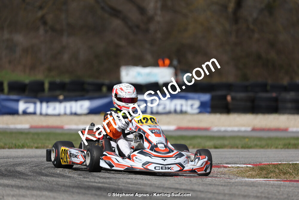9 & 10/03/2024 : 1ère manche du Championnat du Sud au circuit d’Aigues-Vives (photos Stéphane Agnus) 2024 — karting