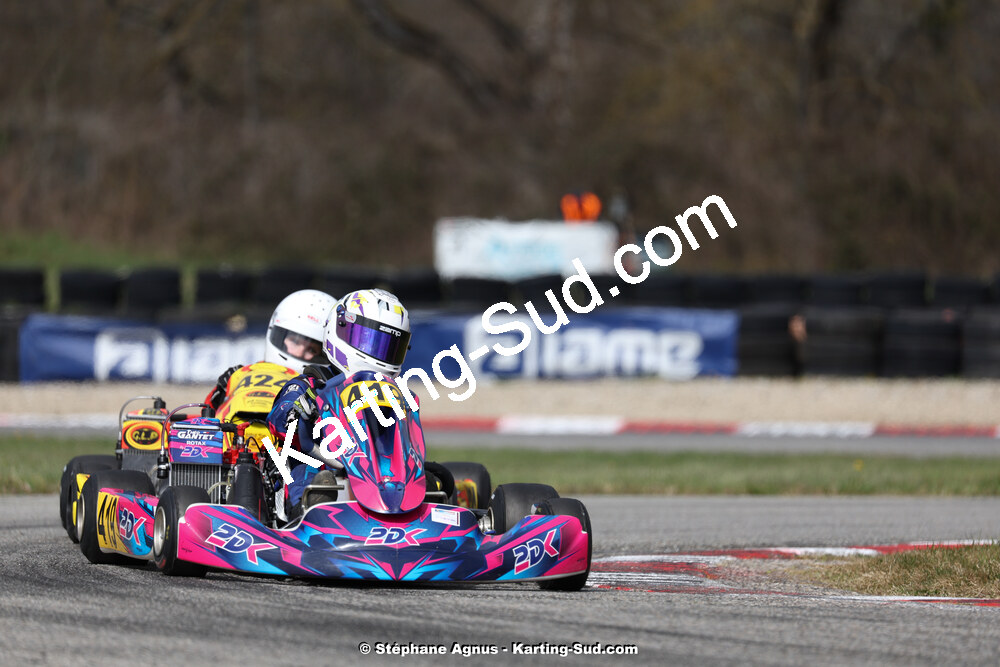 9 & 10/03/2024 : 1ère manche du Championnat du Sud au circuit d’Aigues-Vives (photos Stéphane Agnus) 2024 — karting