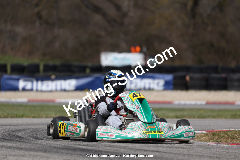 9 & 10/03/2024 : 1ère manche du Championnat du Sud au circuit d’Aigues-Vives (photos Stéphane Agnus) 2024 — karting