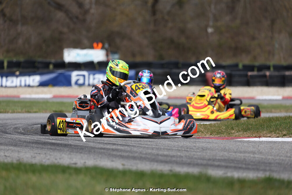 9 & 10/03/2024 : 1ère manche du Championnat du Sud au circuit d’Aigues-Vives (photos Stéphane Agnus) 2024 — karting