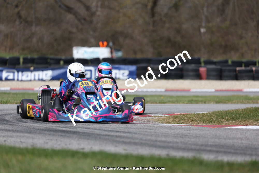 9 & 10/03/2024 : 1ère manche du Championnat du Sud au circuit d’Aigues-Vives (photos Stéphane Agnus) 2024 — karting