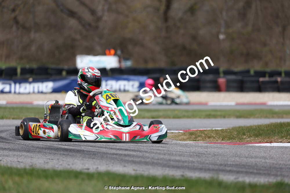 9 & 10/03/2024 : 1ère manche du Championnat du Sud au circuit d’Aigues-Vives (photos Stéphane Agnus) 2024 — karting