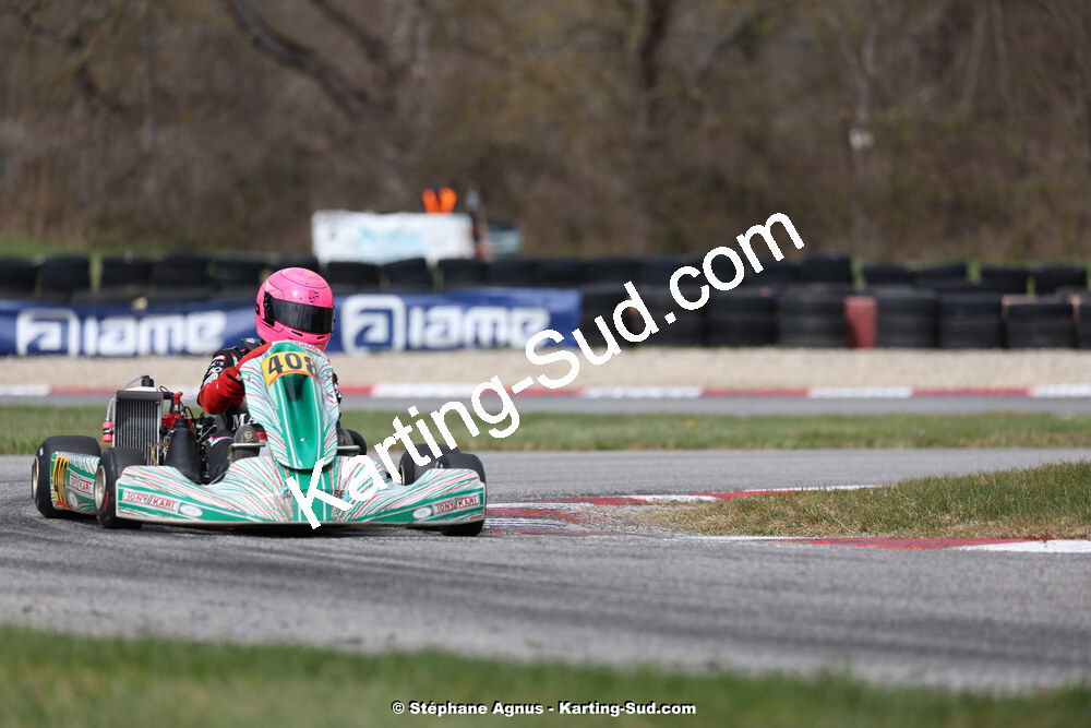 9 & 10/03/2024 : 1ère manche du Championnat du Sud au circuit d’Aigues-Vives (photos Stéphane Agnus) 2024 — karting