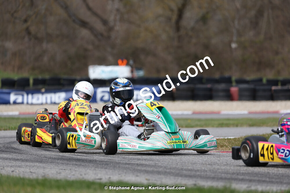 9 & 10/03/2024 : 1ère manche du Championnat du Sud au circuit d’Aigues-Vives (photos Stéphane Agnus) 2024 — karting