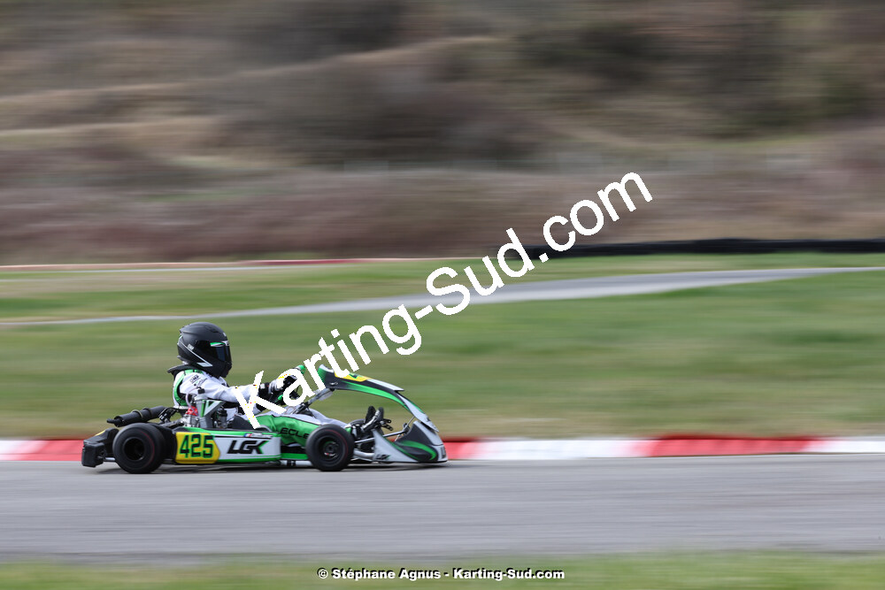 9 & 10/03/2024 : 1ère manche du Championnat du Sud au circuit d’Aigues-Vives (photos Stéphane Agnus) 2024 — karting