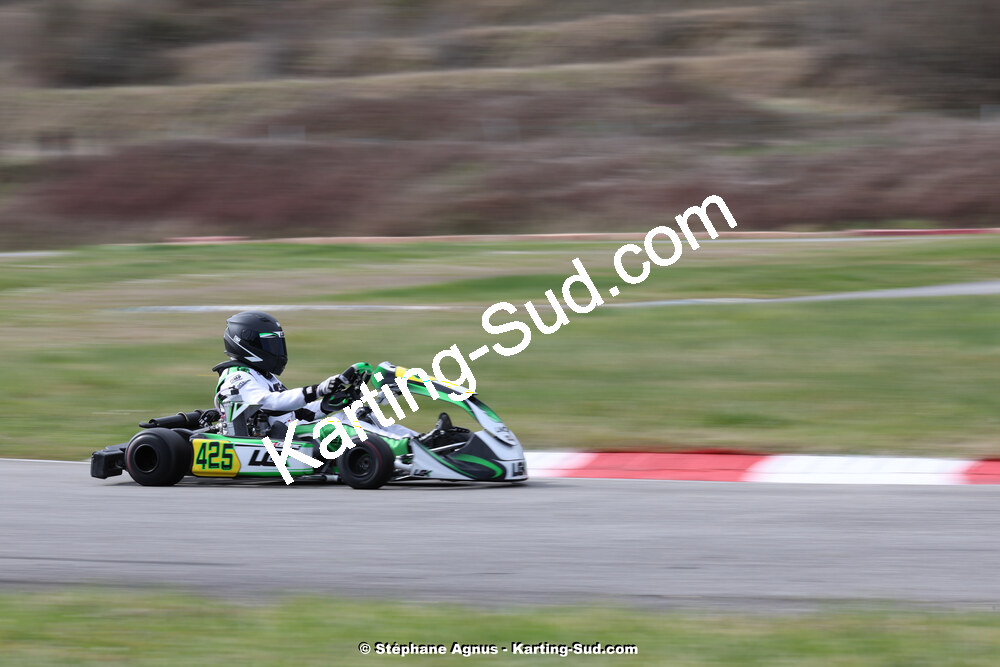 9 & 10/03/2024 : 1ère manche du Championnat du Sud au circuit d’Aigues-Vives (photos Stéphane Agnus) 2024 — karting