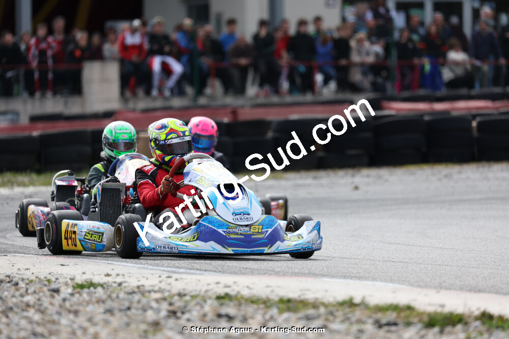9 & 10/03/2024 : 1ère manche du Championnat du Sud au circuit d’Aigues-Vives (photos Stéphane Agnus) 2024 — karting