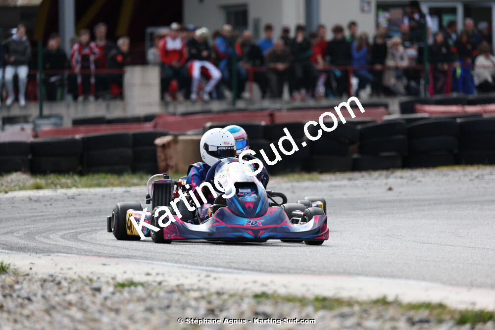 9 & 10/03/2024 : 1ère manche du Championnat du Sud au circuit d’Aigues-Vives (photos Stéphane Agnus) 2024 — karting