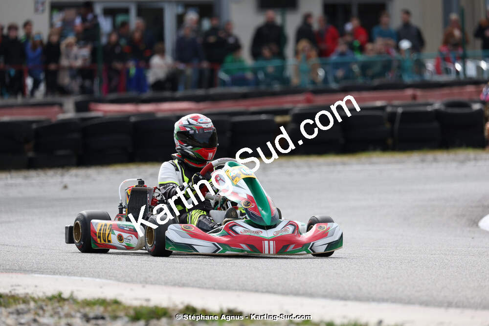 9 & 10/03/2024 : 1ère manche du Championnat du Sud au circuit d’Aigues-Vives (photos Stéphane Agnus) 2024 — karting