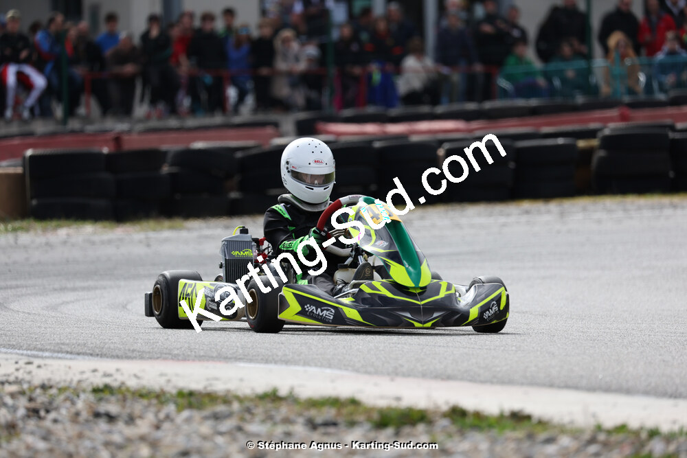 9 & 10/03/2024 : 1ère manche du Championnat du Sud au circuit d’Aigues-Vives (photos Stéphane Agnus) 2024 — karting
