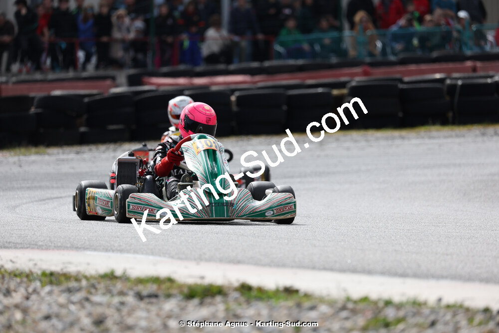 9 & 10/03/2024 : 1ère manche du Championnat du Sud au circuit d’Aigues-Vives (photos Stéphane Agnus) 2024 — karting