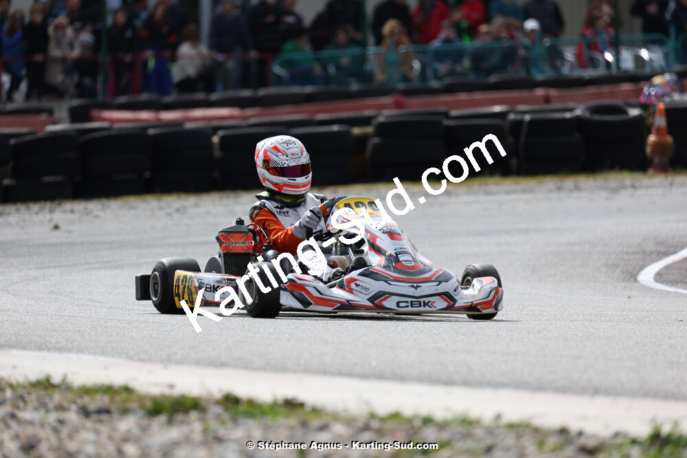 9 & 10/03/2024 : 1ère manche du Championnat du Sud au circuit d’Aigues-Vives (photos Stéphane Agnus) 2024 — karting