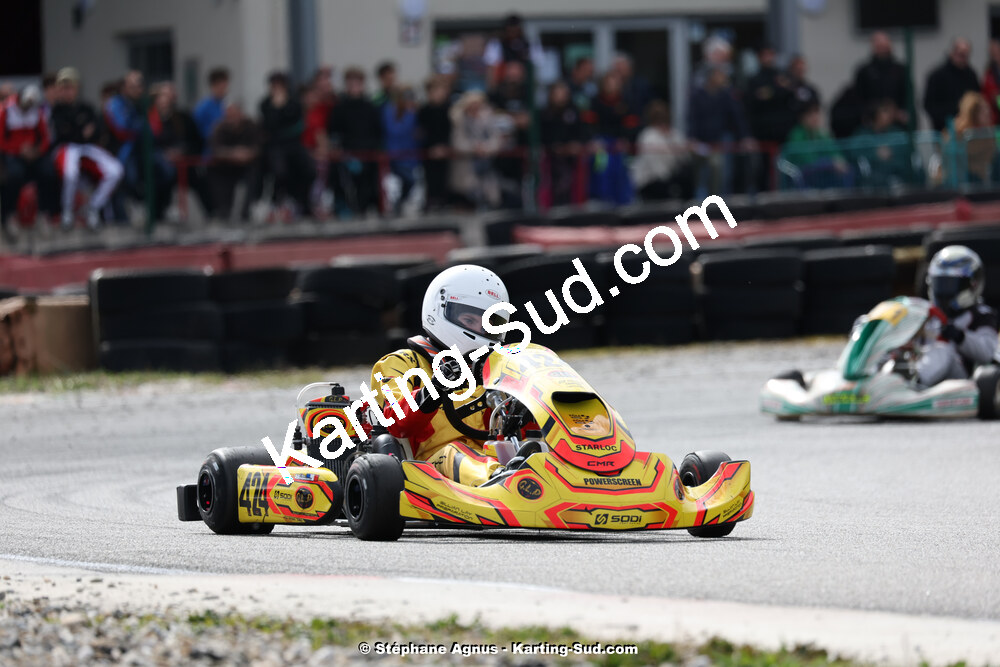 9 & 10/03/2024 : 1ère manche du Championnat du Sud au circuit d’Aigues-Vives (photos Stéphane Agnus) 2024 — karting