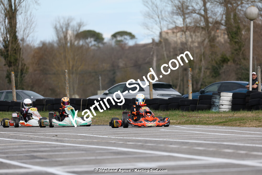9 & 10/03/2024 : 1ère manche du Championnat du Sud au circuit d’Aigues-Vives (photos Stéphane Agnus) 2024 — karting