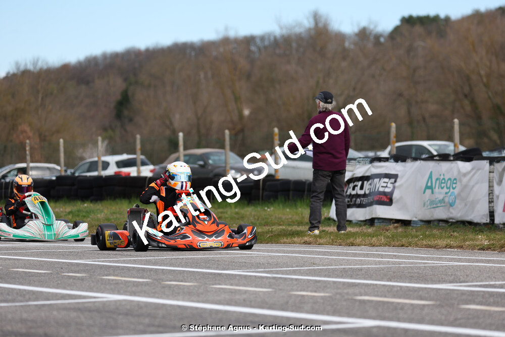 9 & 10/03/2024 : 1ère manche du Championnat du Sud au circuit d’Aigues-Vives (photos Stéphane Agnus) 2024 — karting