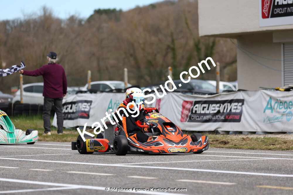 9 & 10/03/2024 : 1ère manche du Championnat du Sud au circuit d’Aigues-Vives (photos Stéphane Agnus) 2024 — karting