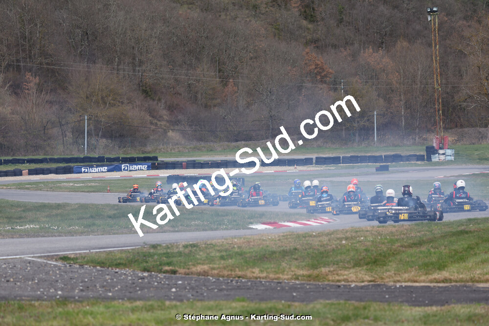 9 & 10/03/2024 : 1ère manche du Championnat du Sud au circuit d’Aigues-Vives (photos Stéphane Agnus) 2024 — karting