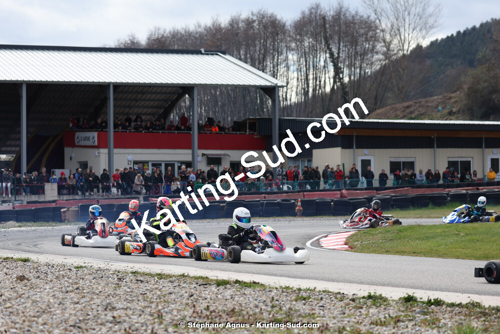 9 & 10/03/2024 : 1ère manche du Championnat du Sud au circuit d’Aigues-Vives (photos Stéphane Agnus) 2024 — karting