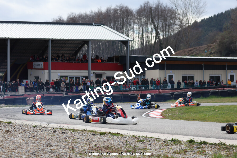 9 & 10/03/2024 : 1ère manche du Championnat du Sud au circuit d’Aigues-Vives (photos Stéphane Agnus) 2024 — karting