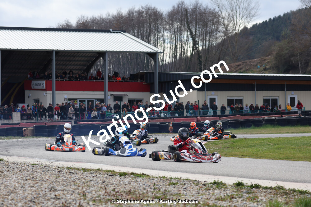 9 & 10/03/2024 : 1ère manche du Championnat du Sud au circuit d’Aigues-Vives (photos Stéphane Agnus) 2024 — karting