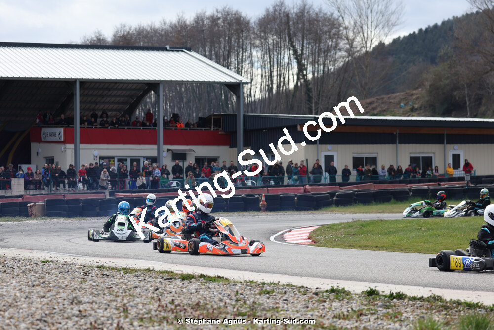 9 & 10/03/2024 : 1ère manche du Championnat du Sud au circuit d’Aigues-Vives (photos Stéphane Agnus) 2024 — karting