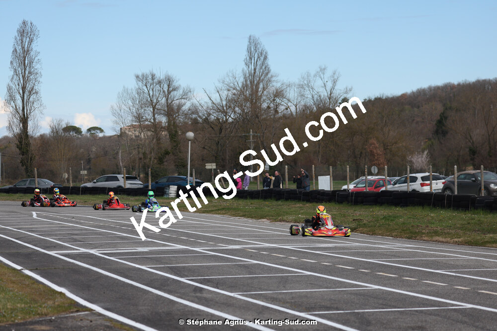 9 & 10/03/2024 : 1ère manche du Championnat du Sud au circuit d’Aigues-Vives (photos Stéphane Agnus) 2024 — karting
