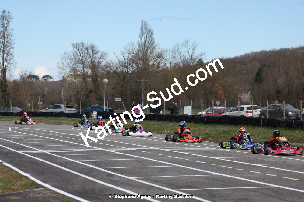 9 & 10/03/2024 : 1ère manche du Championnat du Sud au circuit d’Aigues-Vives (photos Stéphane Agnus) 2024 — karting