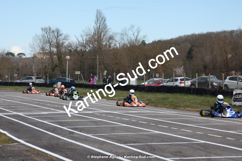 9 & 10/03/2024 : 1ère manche du Championnat du Sud au circuit d’Aigues-Vives (photos Stéphane Agnus) 2024 — karting