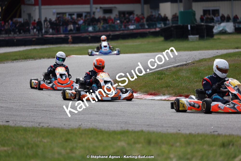 9 & 10/03/2024 : 1ère manche du Championnat du Sud au circuit d’Aigues-Vives (photos Stéphane Agnus) 2024 — karting