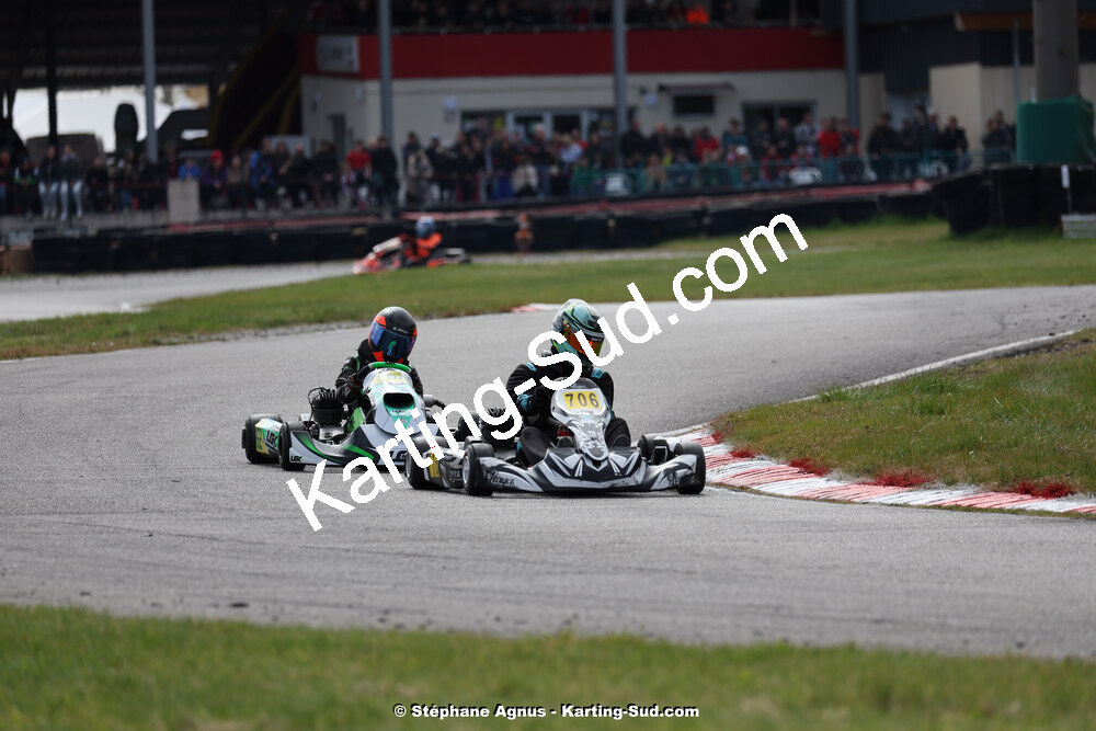 9 & 10/03/2024 : 1ère manche du Championnat du Sud au circuit d’Aigues-Vives (photos Stéphane Agnus) 2024 — karting