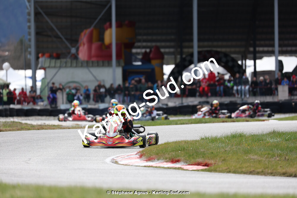 9 & 10/03/2024 : 1ère manche du Championnat du Sud au circuit d’Aigues-Vives (photos Stéphane Agnus) 2024 — karting