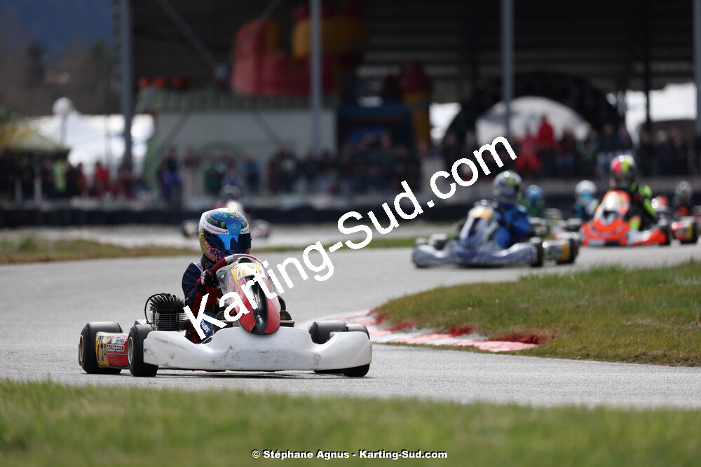 9 & 10/03/2024 : 1ère manche du Championnat du Sud au circuit d’Aigues-Vives (photos Stéphane Agnus) 2024 — karting